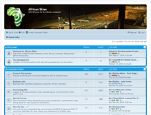 Tablet Screenshot of africanskies.org